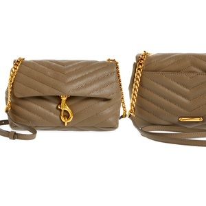 Rebecca Minkoff Edie Quilted Leather Crossbody Bag /Rebecca Minkoff Leather Bag